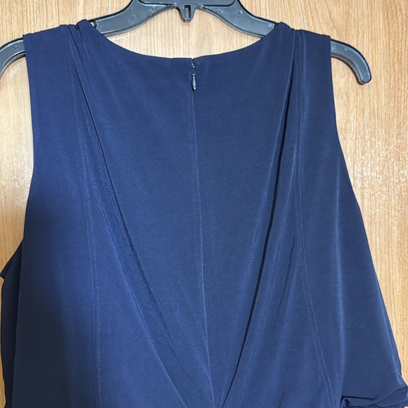 Vince Camuto Deep Blue Sleeveless Jumpsuit size 2X - Picture 7 of 8